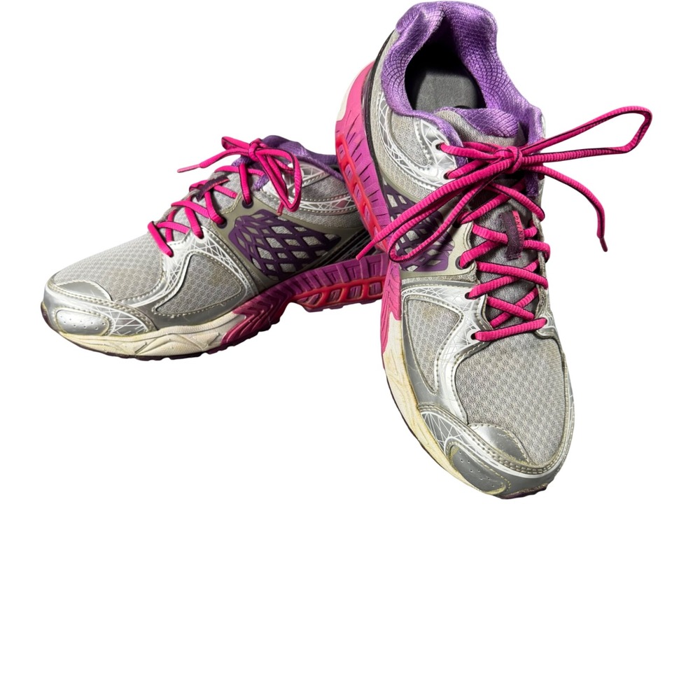 New Balance 1340v2 Womens Running Shoes Grey Pink Purple W1340SP2 Size 11